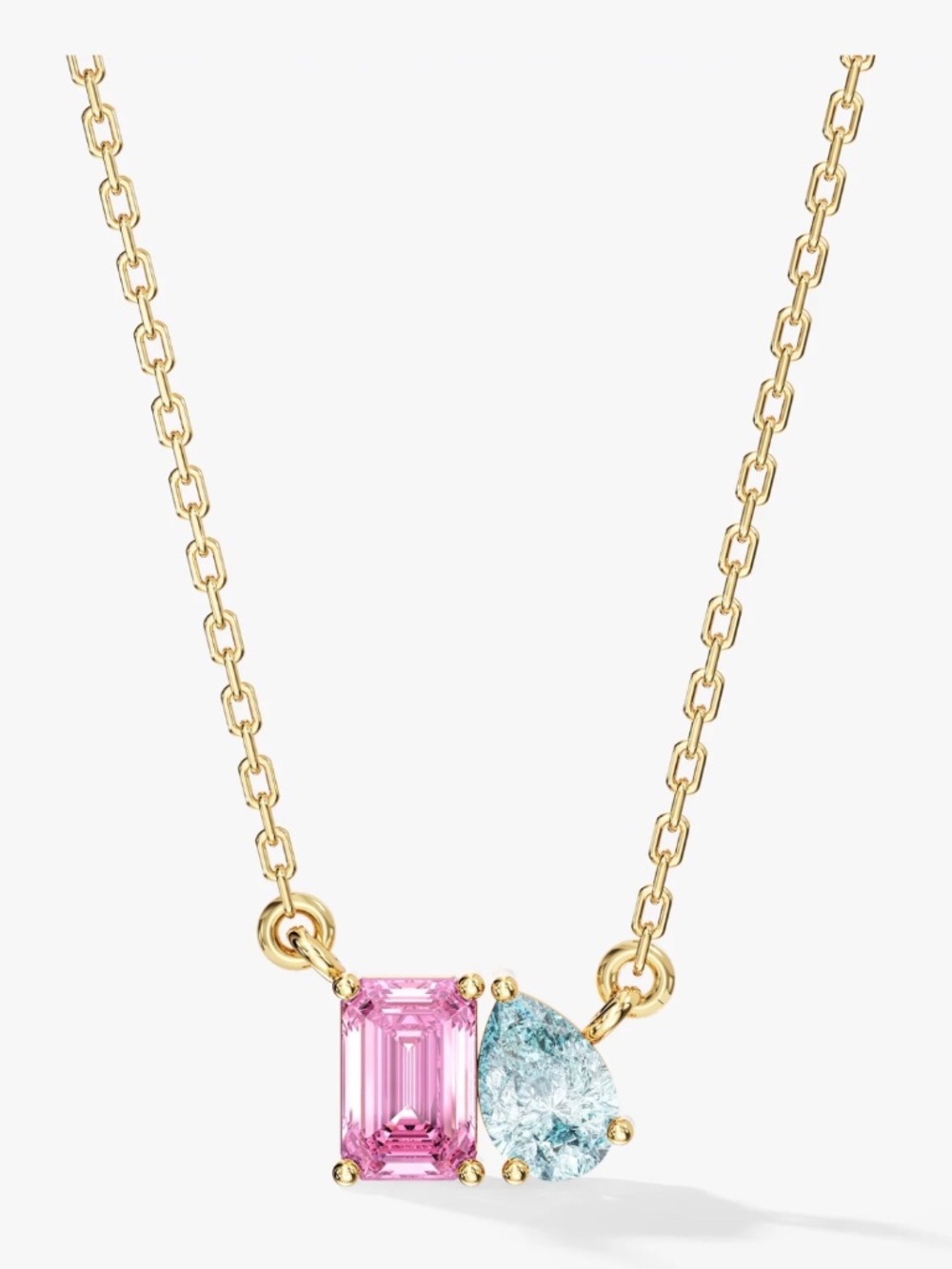 Eternate Emerald & Pear Birthstone Necklace 925